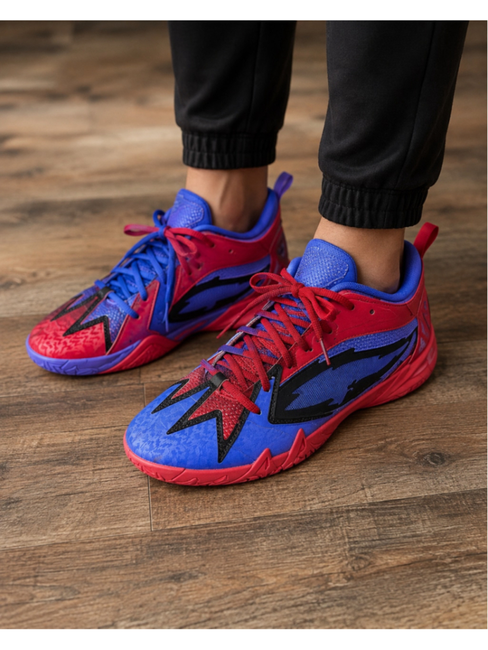 Men's PUMA Athletic Shoes Size 7 Red Blue Summer